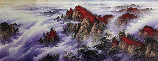 画家李会强 大气磅礴 清润秀雅