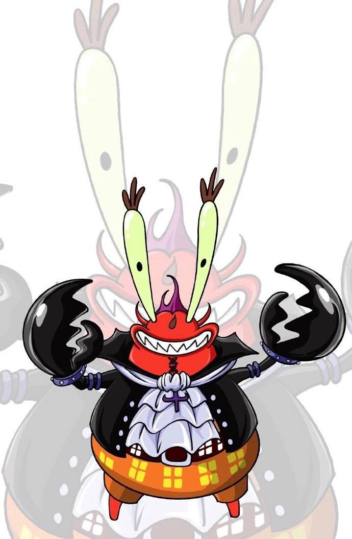 原创动漫联动草帽团全员化身美少女战士王下七武海邂逅海绵宝宝