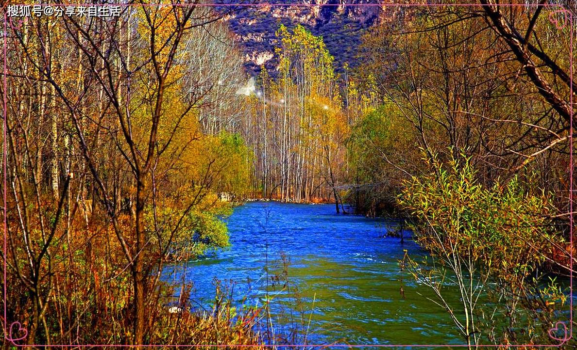 田园风光山川秀色青山绿谷旅游观光美景胜也