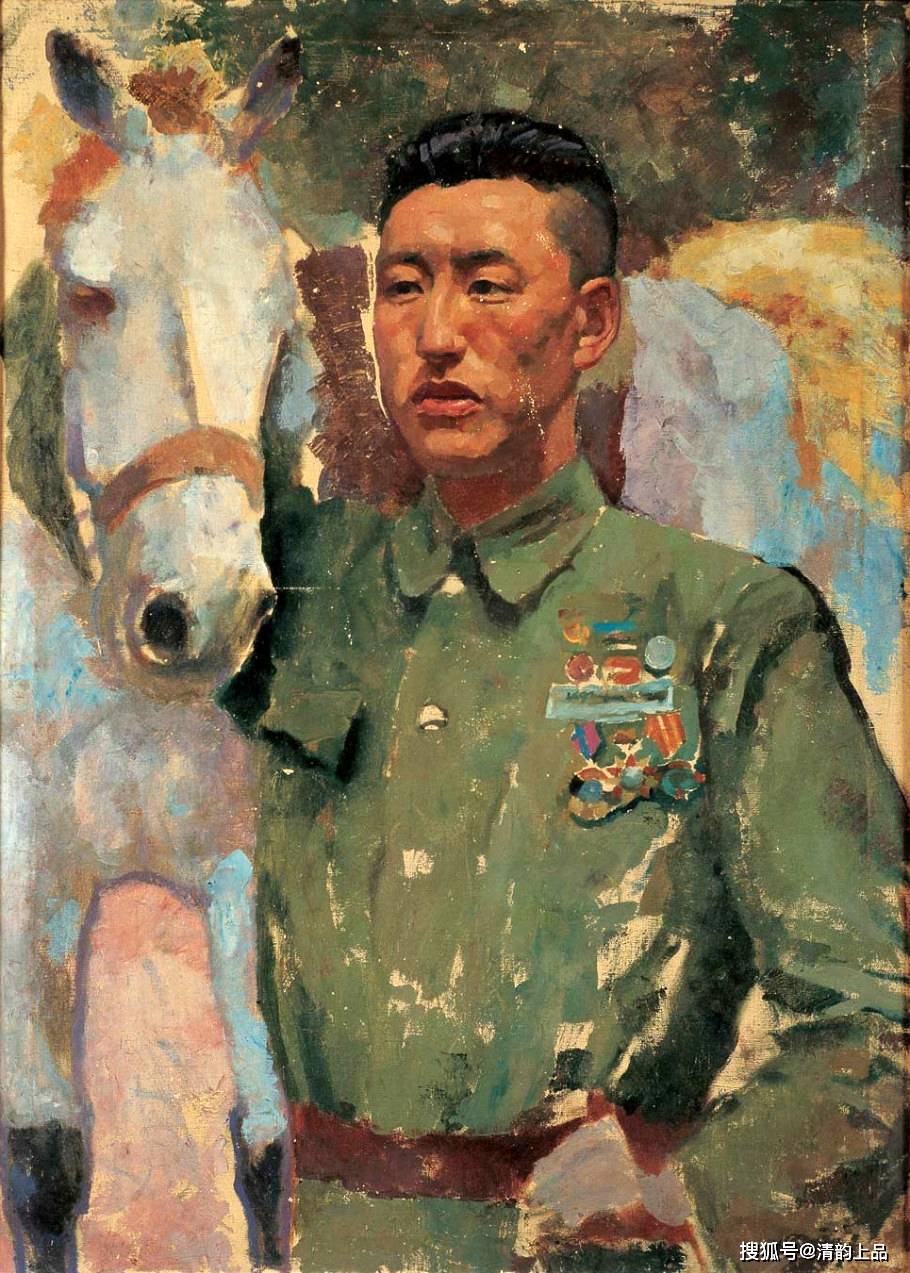 作品欣赏他的代表作油画《田横五百士》,《徯我后》,中国画《九方皋》