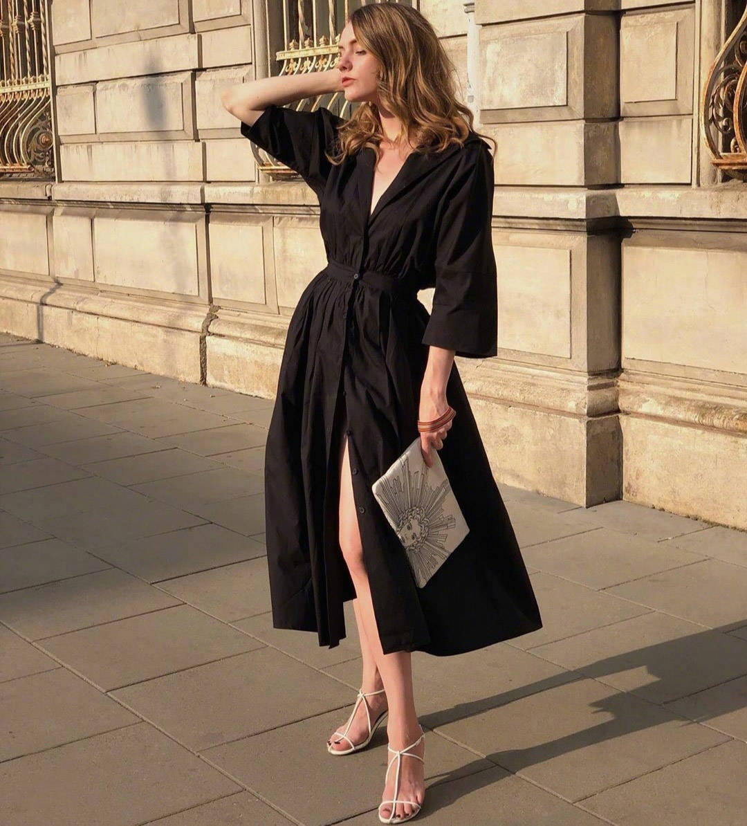 夏天就要与众不同的优雅,法式茶歇裙,把精致优雅融入到骨子里_法国