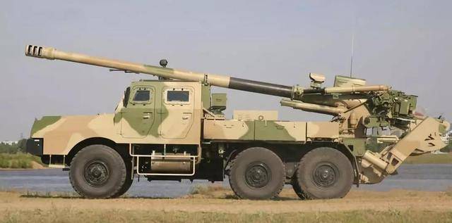 原创中国155毫米卡车炮,采用北斗定位系统,威力堪比精确制导炸弹