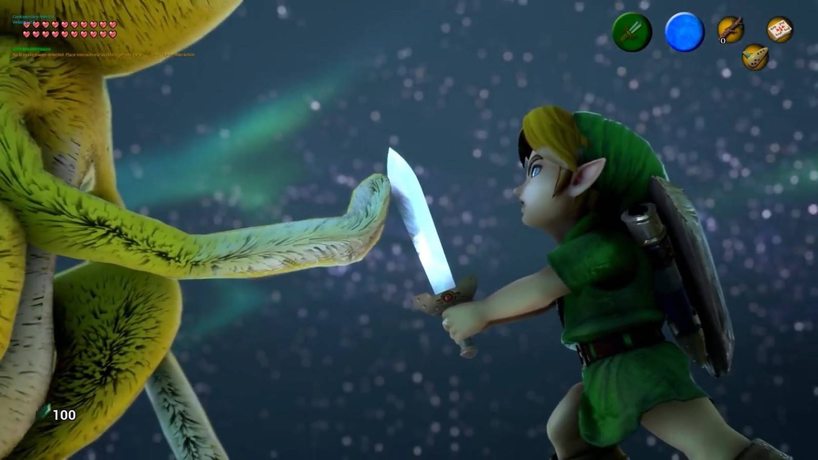 虚幻4重制版《塞尔达传说时之笛》新进展