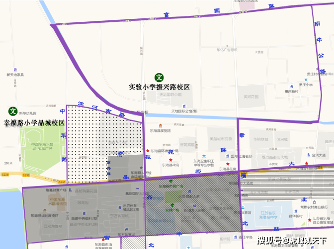 东海县小区分布图图片