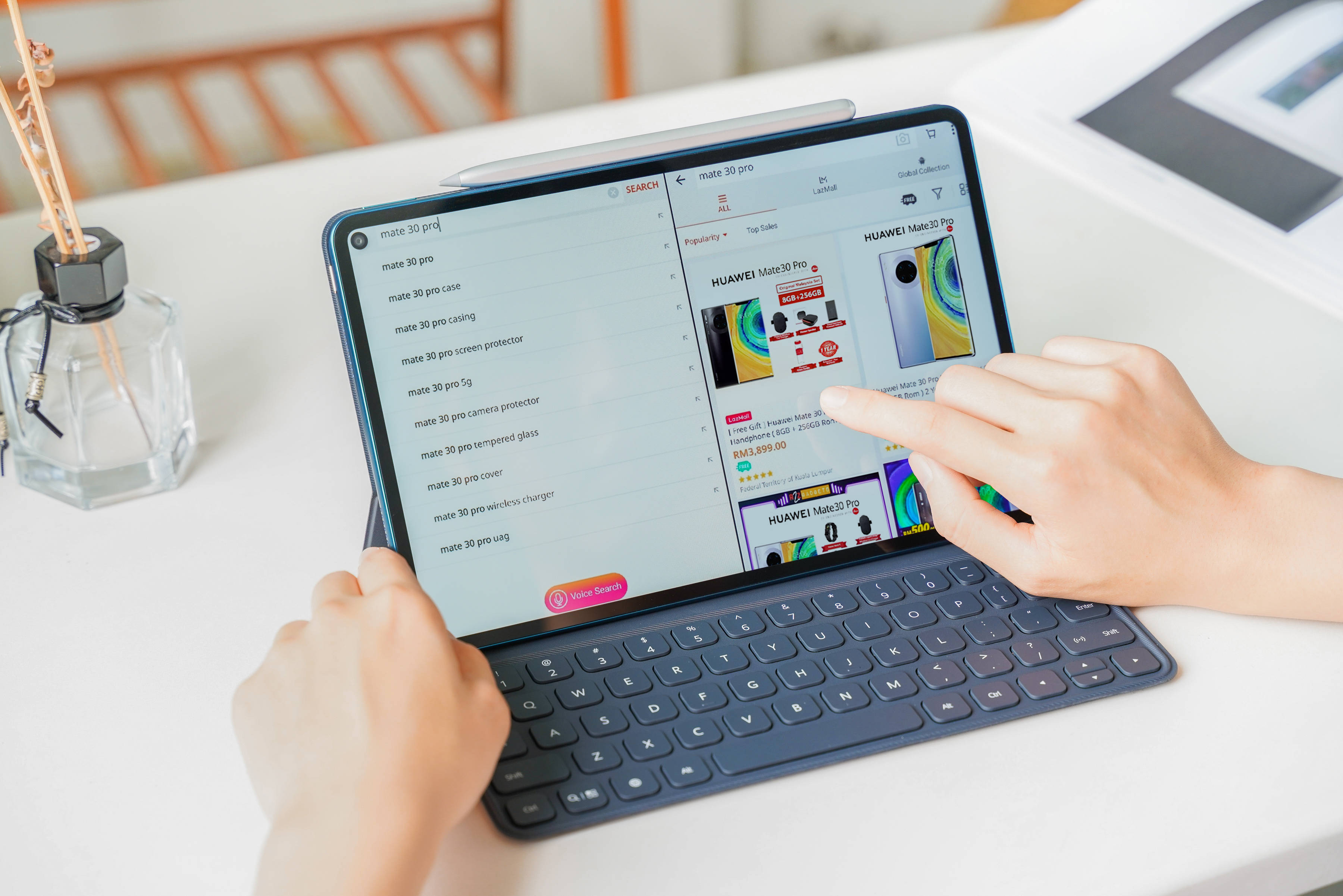 高清图赏华为这台5g平板的颜值也太高了吧