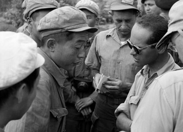 原创中,朝,美,韩开城谈判照片,韩国代表仅一人,美国代表神气活现