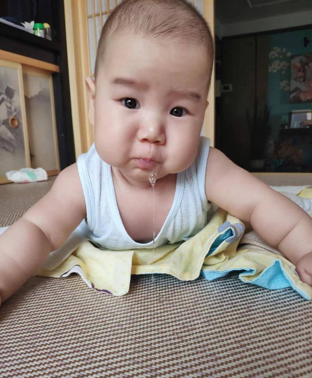 【惊喜活动】桃爸组织的宝宝口水拉丝大赛!!!-袋鼠观保