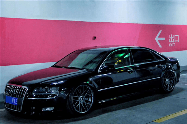 李洋分享奥迪a8改装airbft气动避震品牌功能配置效果案例