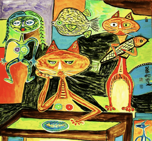 童真童趣主义艺术家——万兆庆