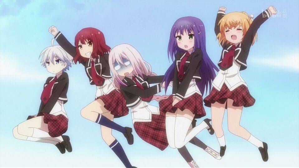 她们做起来超萌超可爱的"芳文跳",现实中不要随意尝试哦!