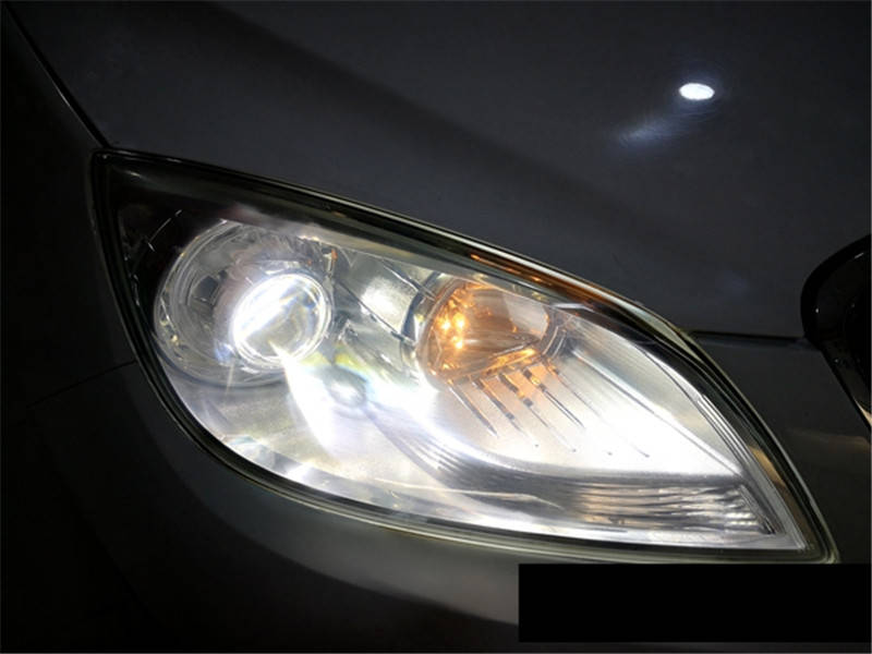 太原车友看这里 别克英朗大灯改装海拉五双光透镜大灯