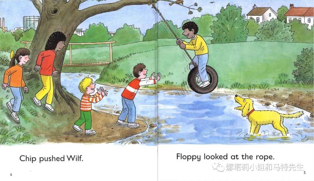 伴读| 牛津树【3-11】the rope swing