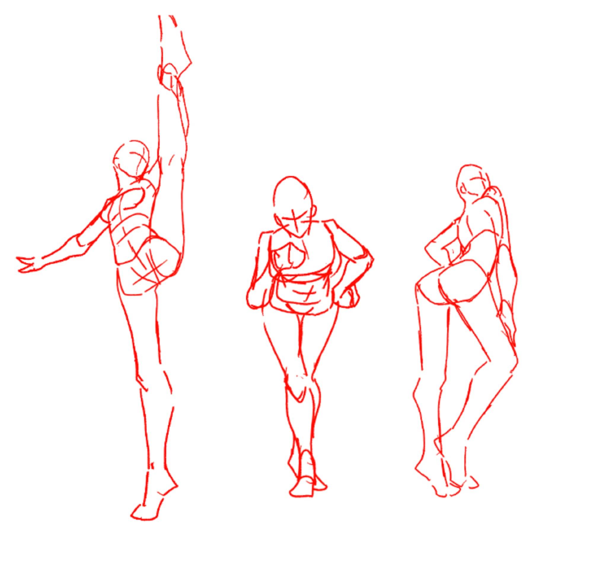 人体透视不会绘制?超简单教程教你画好人体