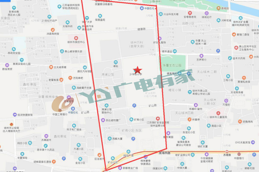 徐州市区幼升小热门学校施教区地图来了!
