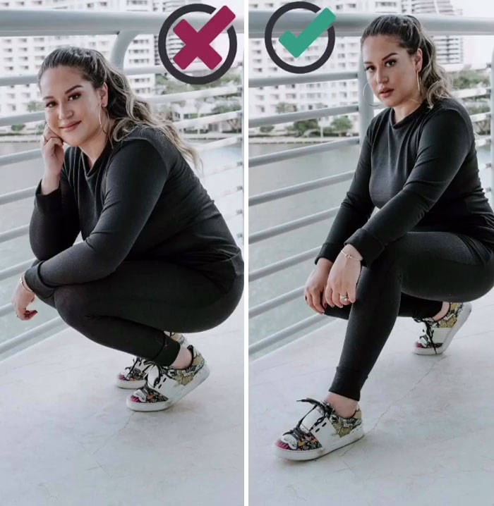 图片[5] - 一招成网美！超简单３０种《拍照POSE技巧》看一下就懂怎么摆姿势！ - xizi