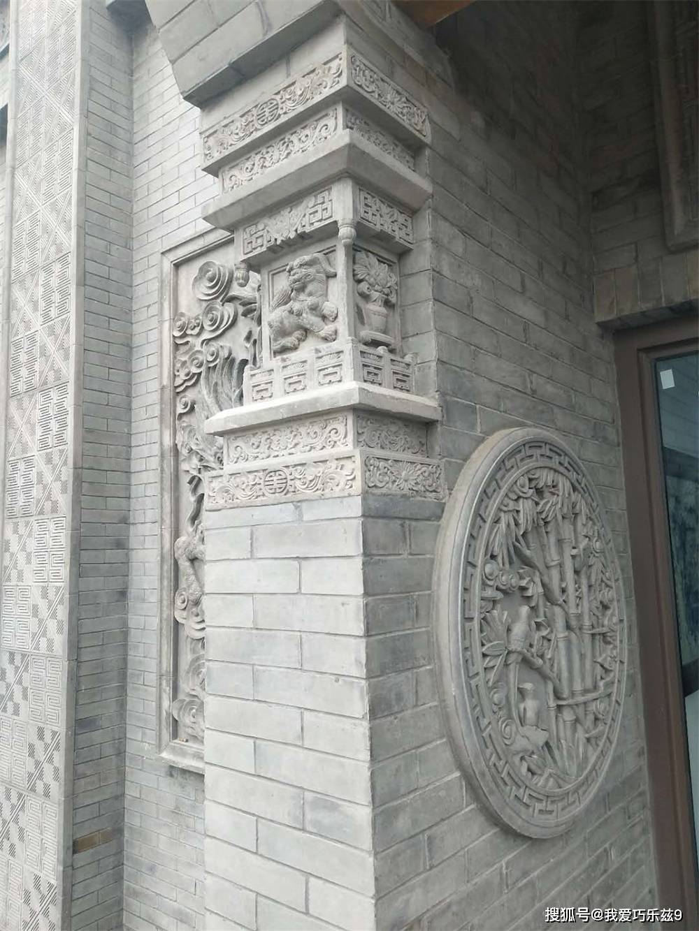 墀头是整座建筑的象征,同样富有很重要的吉祥寓意