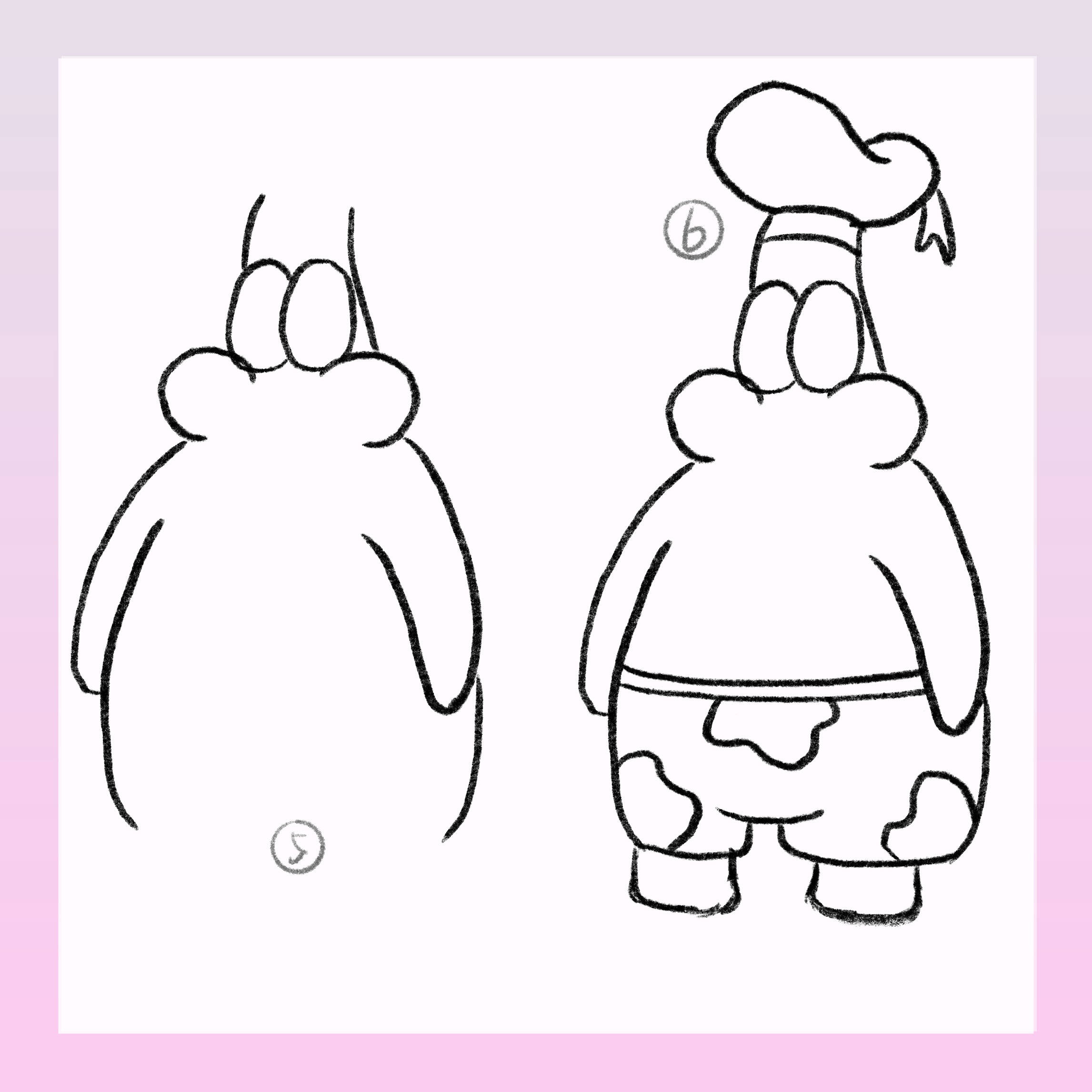 一起来画派大星!