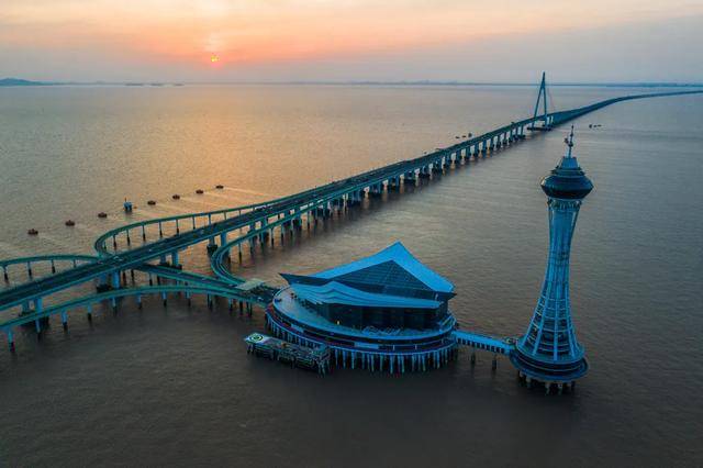 来"海天一洲",赏杭州湾新区最美的景