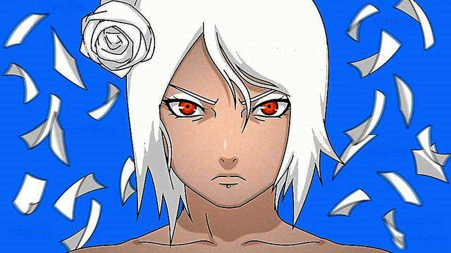 火影忍者满头白发后小南霸气十足雏田美若天仙