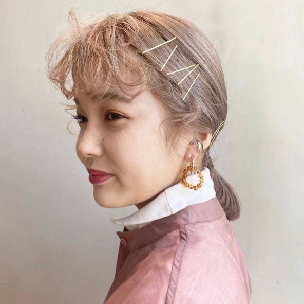 用日本流行的「蓬松刘海」,变成超人气女孩吧_头发