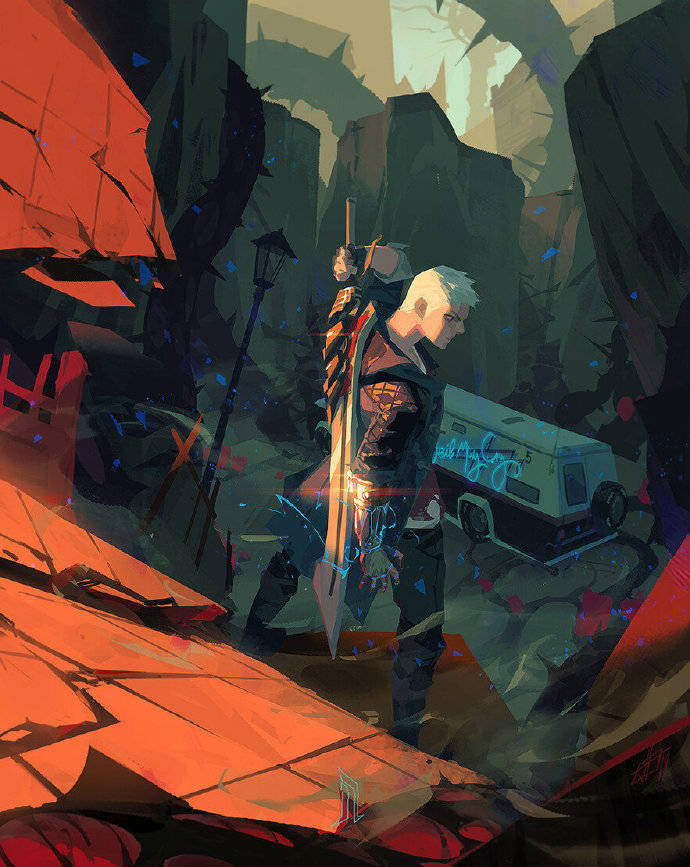 画面动感充满张力西班牙插画师toniinfante作品