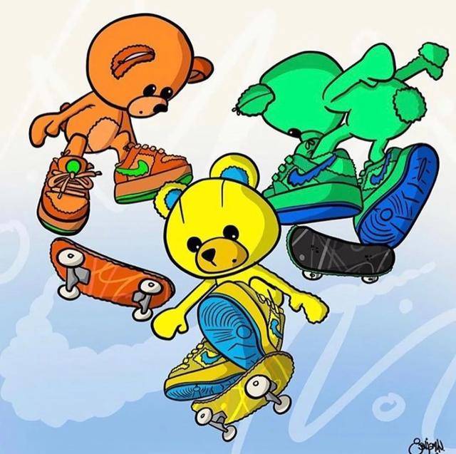 耐克dunk"熊宝宝"发售后身价暴涨!竟有人双倍价格秒拍!