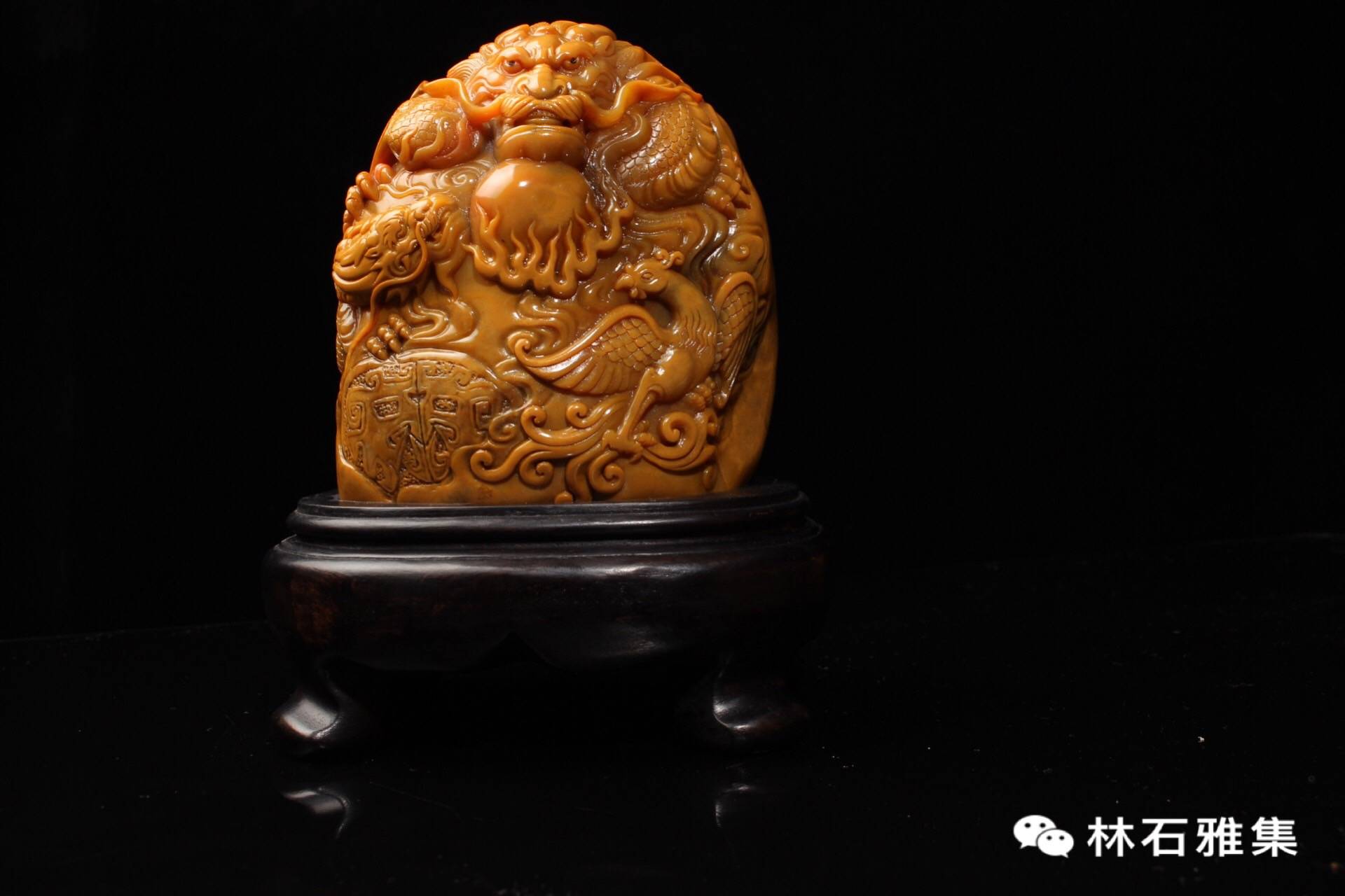 寿山石为何能成为四大印章之石？林石雅集解读_雕刻