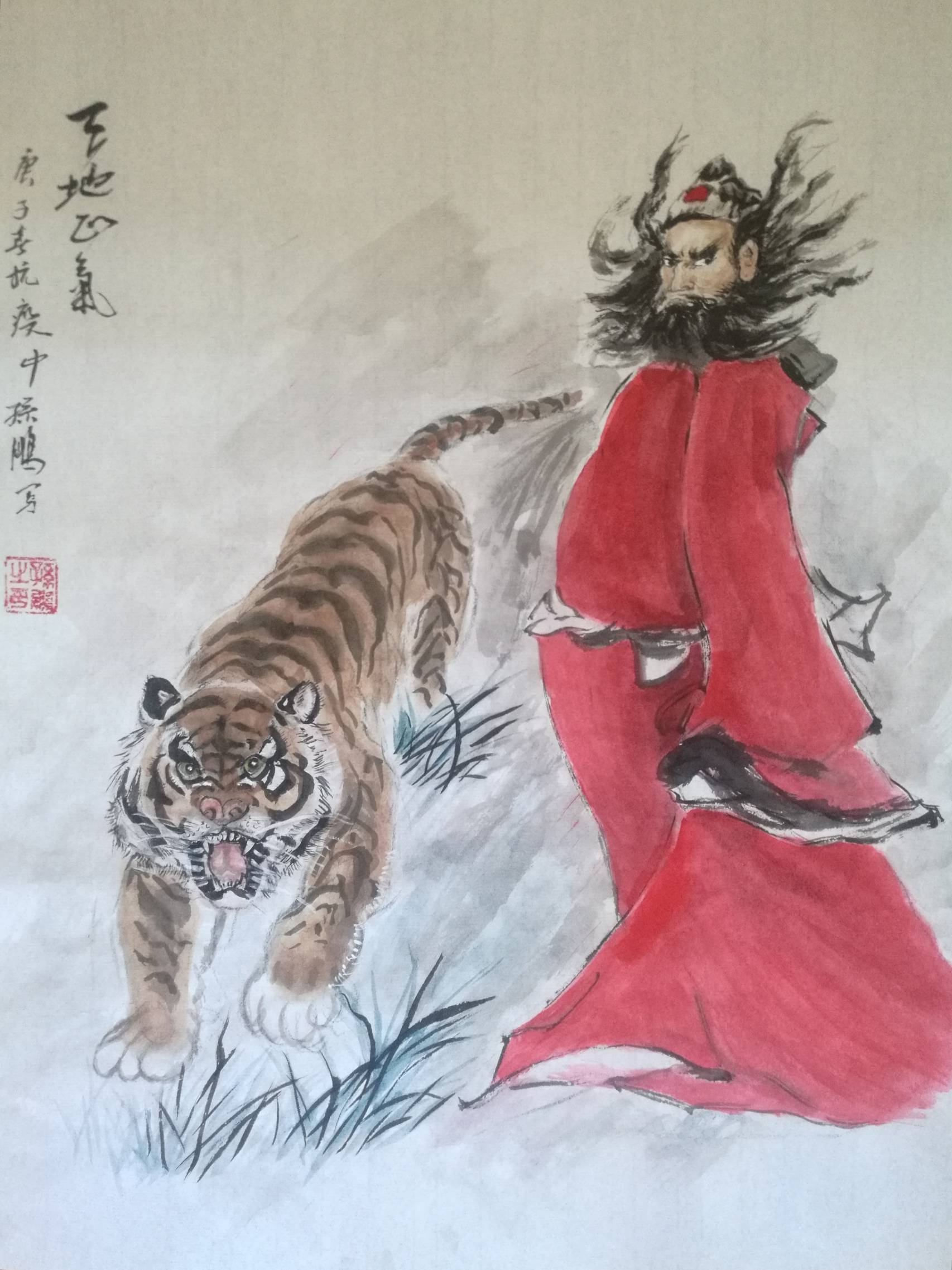 【书画名家】著名画家孙鹏作品赏析