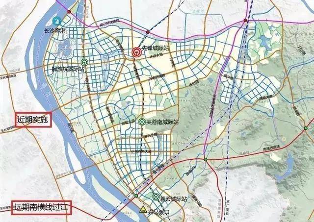 南部片区暮坪大桥的建设,让长沙与湘潭更近一步!