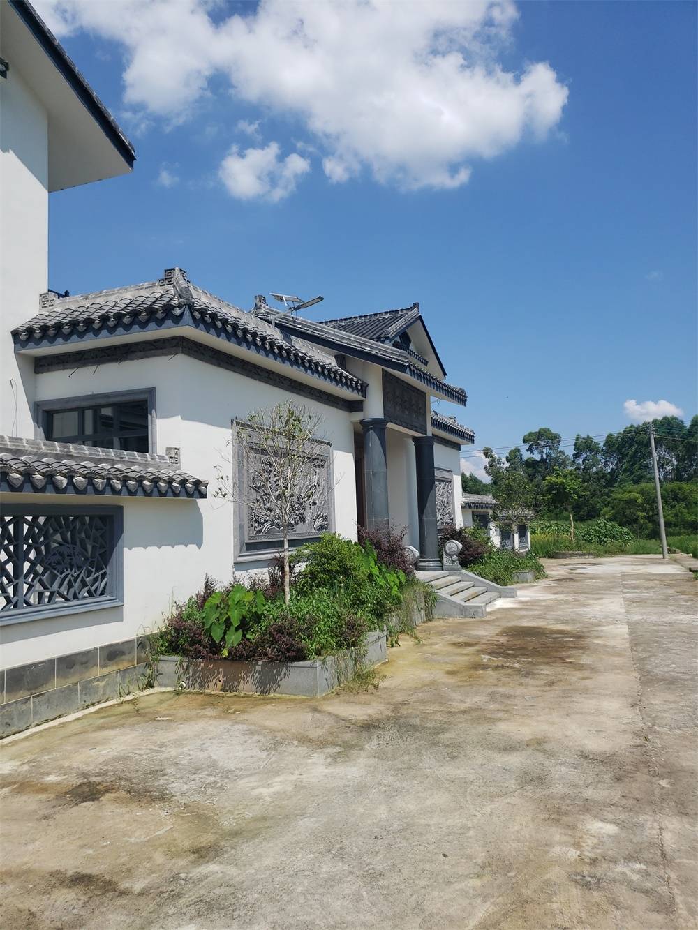 二层小合院别墅,简单大气有格调,温馨的家_手机搜狐网