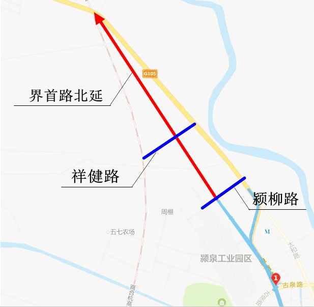 太和105国道改道路线图图片