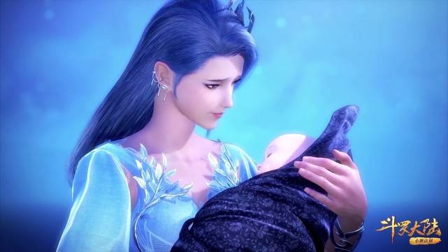 原创斗罗大陆阿银的父亲早已出现和唐三前世建模差不多很英俊