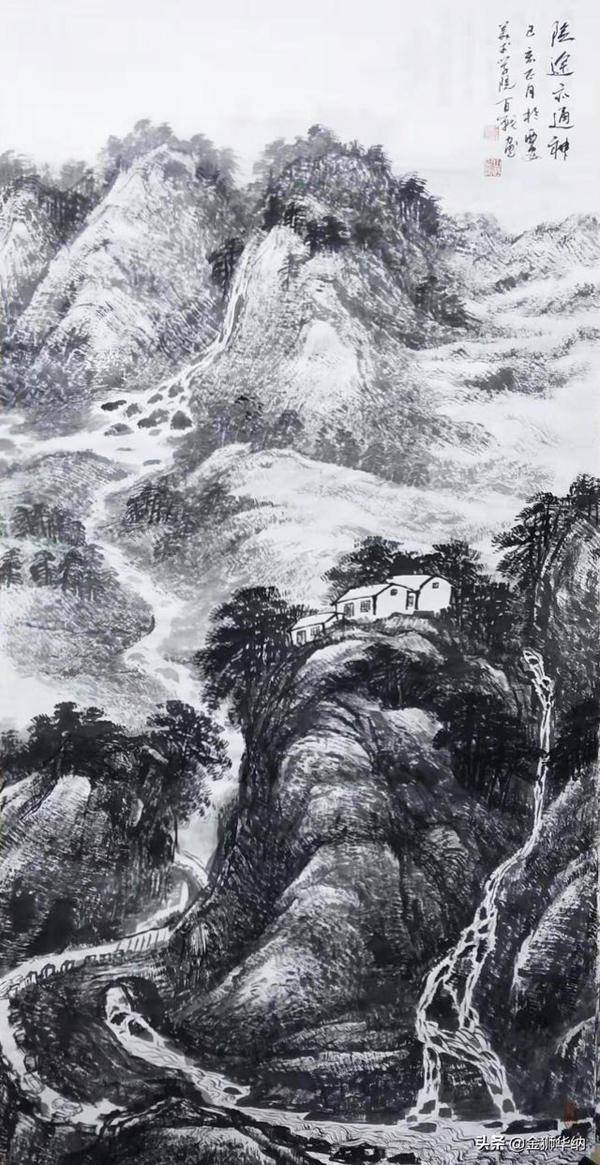 李百战山水画作品赏析 | 笔墨俊逸 意境清新