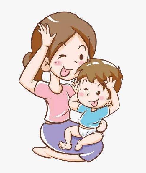 c,带着小孩的妈妈