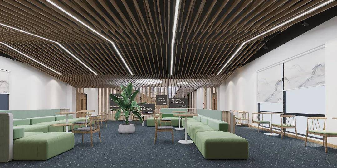 锋范奖:谭丽娟《童院防城港市实验高级中学新校区图书馆》 公共空间