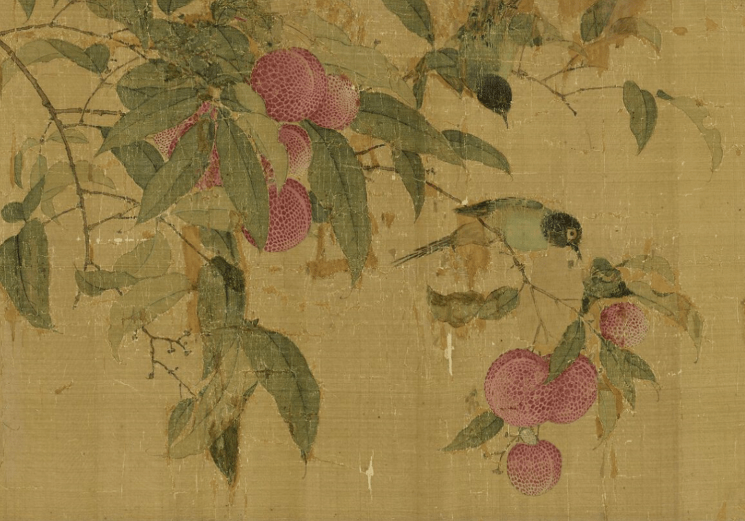 宋徽宗赵佶竟然是个画荔枝高手_保和殿
