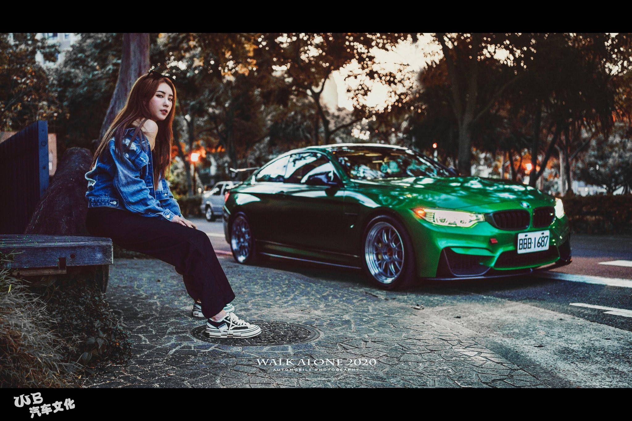 人车美女宝马生活bmwf82m4改装案例