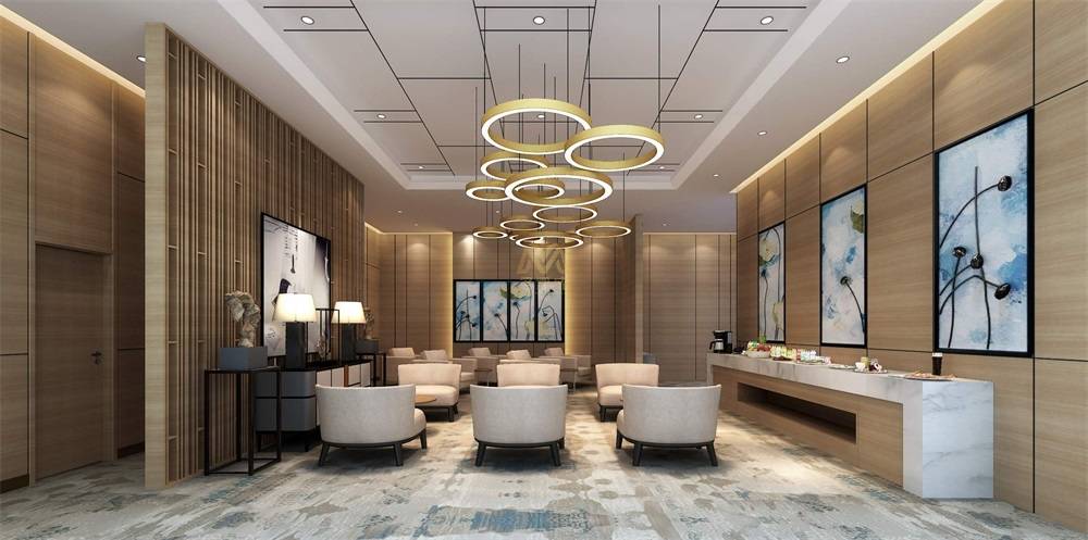 机场休息舱舒适简雅#休息室候机 #室内设计装修