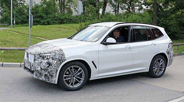 宝马中期改款2021款x3谍照曝光你还会选择电动版ix3吗