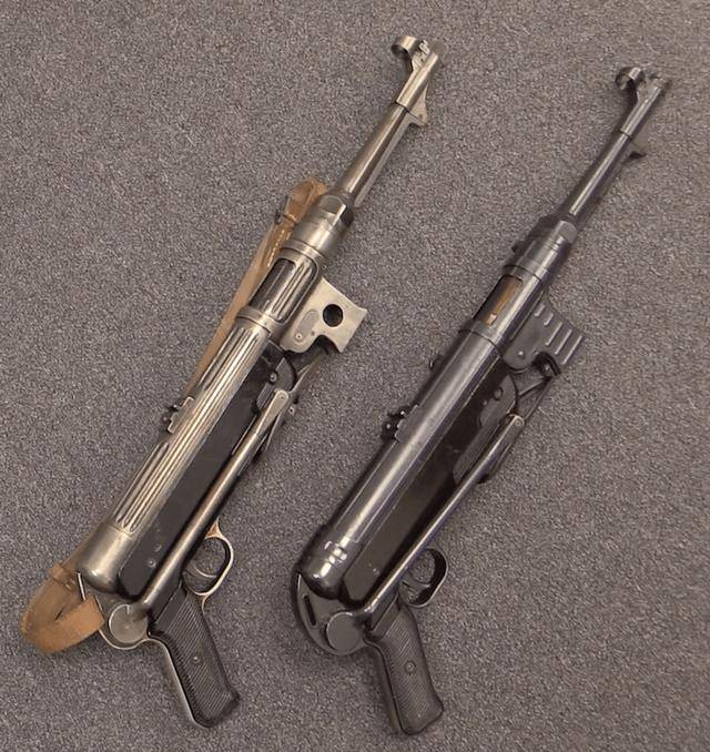 而德国人对冲锋枪的理解就和毛子不一样,mp38刚开始只是作为装甲车