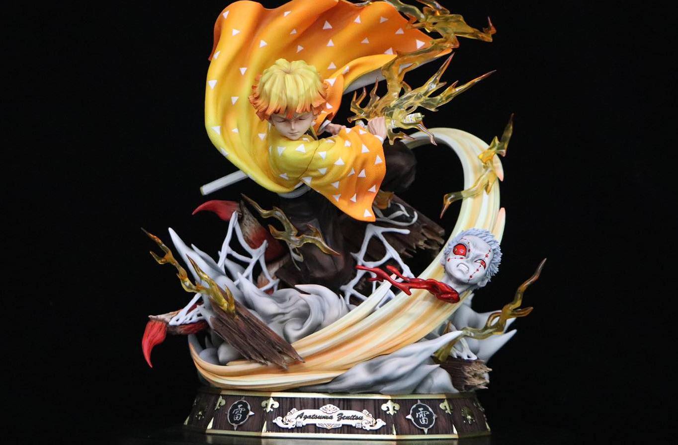 原创鬼灭之刃善逸一战成名手办标价两千小孩子少看