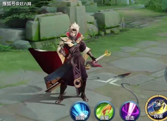 王者:云鹰飞将3d视角,飞行动作帅爆,技能炸裂,脸像奶油小生