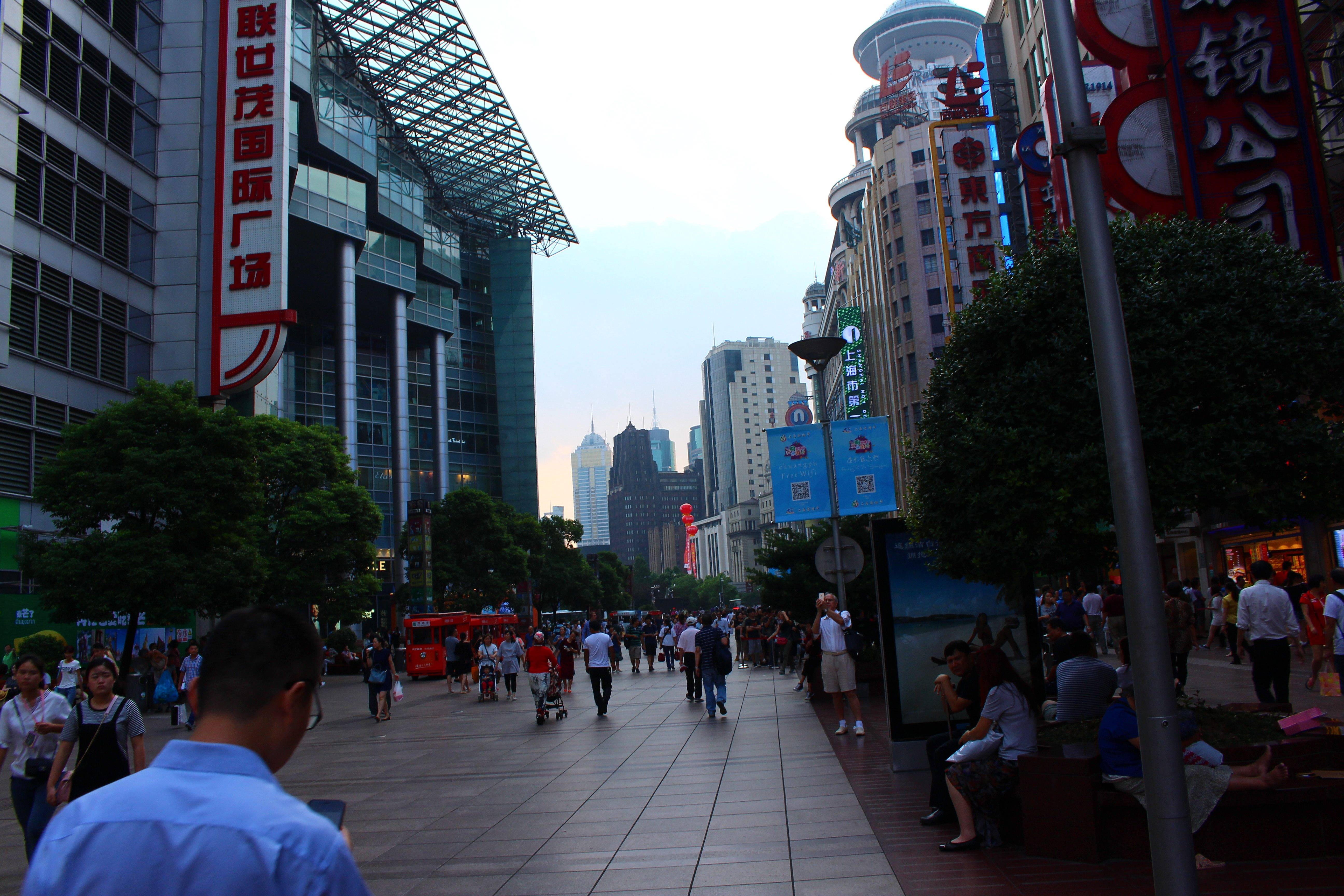 上海浦东街景图片图片