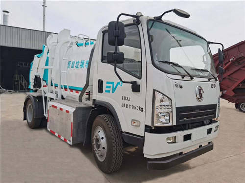 陕汽轩德e9纯电动餐厨垃圾车图片参数介绍