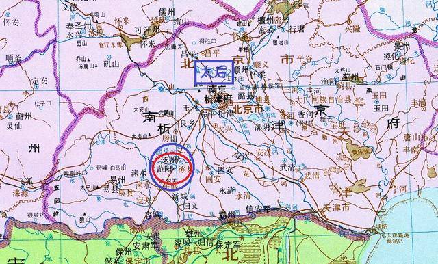 地图中的历史杨家将之殇雍熙北伐