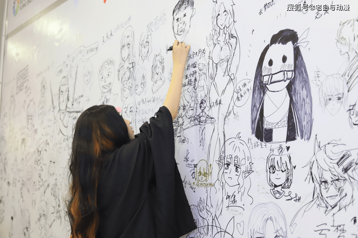原创漫展涂鸦墙,这是一个人才辈出的地方!
