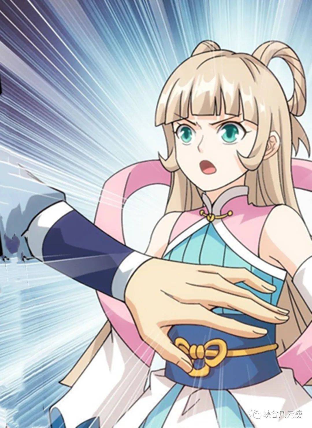 慕青鸾师妹看着师兄这样被人家说,十分的生气,忍不住的去反驳.