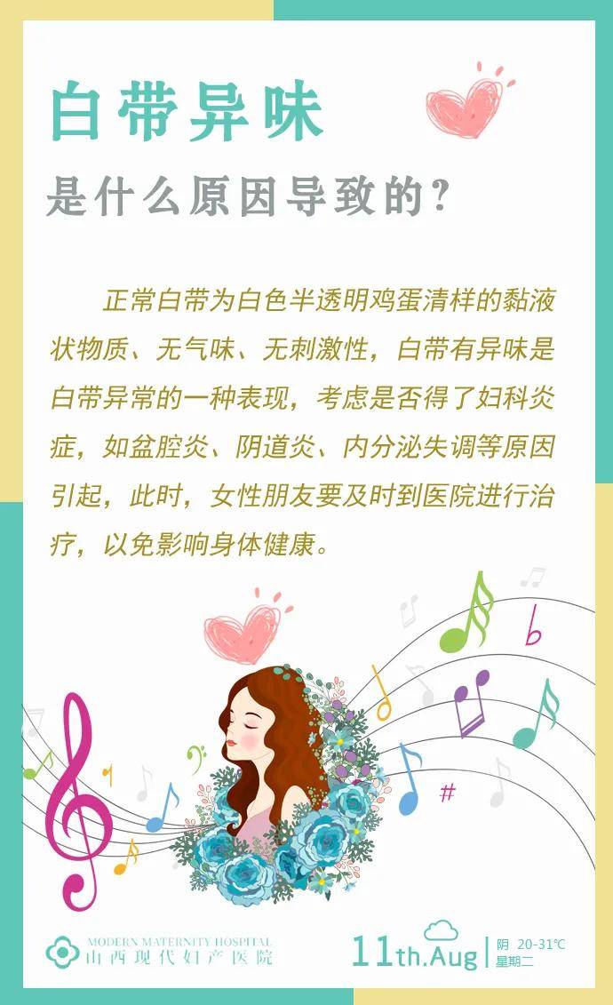 日有所思白带异味是什么原因导致的