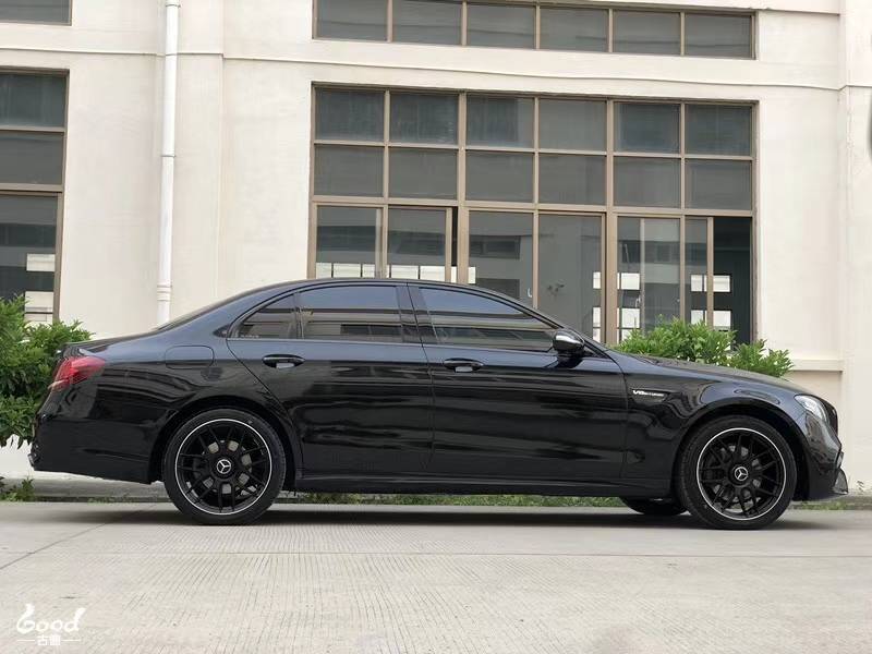 奔驰e级标轴版改e63s包围套件