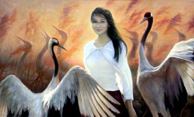 油画欣赏国内人体油画中最性感最有争议的人体模特